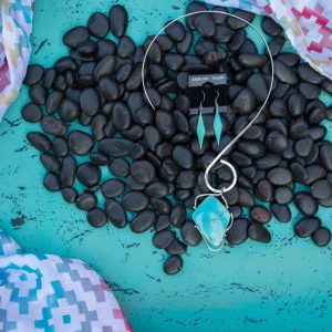 Turquoise Diamond Set